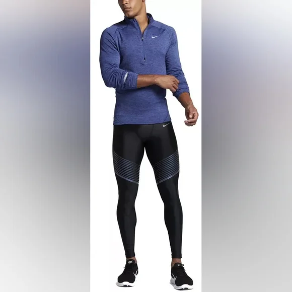 Nike Power Flash Running Tights - Picture 2 of 7